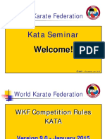 Karate Regras WKF - KATA