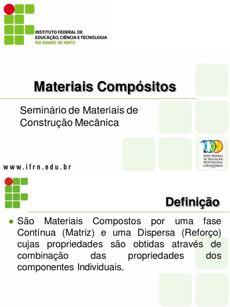 Propriedades dos materiais compósitos, MATERIAIS COMPÓSITOS