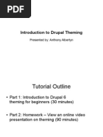 Introduction To Drupal Them Ing