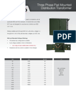 Three Phase Pad Mounted