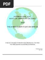 International Civil Aviation Organization (Icao) : AG A A R T Icao C R A