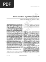 Download Caudal Anesthesia in Pediatric - Copy by David Pesireron SN298470568 doc pdf