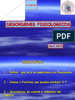 Clase Desordenes Fisiologicos Hortalizas 2010