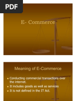 Download E Commerce by rahulsaini031 SN29847699 doc pdf