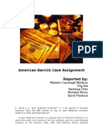 American Barrick Case Assignment