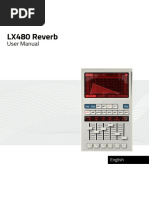 Relab LX480 Manual