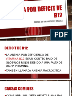 Anemia Por Deficit de b12