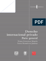 Nuria Gonzales Martin - Derecho Internacional Privado, Parte General