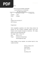 Contoh surat pemberitahuan