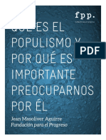 Que Es El Populismo v2 Final