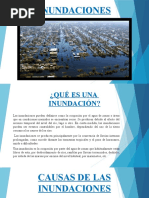 inundación exposicion