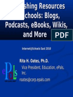 ePublishingResources Rita Oates Internet at School 2010