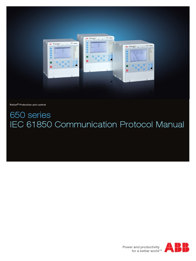 ABB 650 Series Communication Protocol Manual IEC 61850 | PDF ...