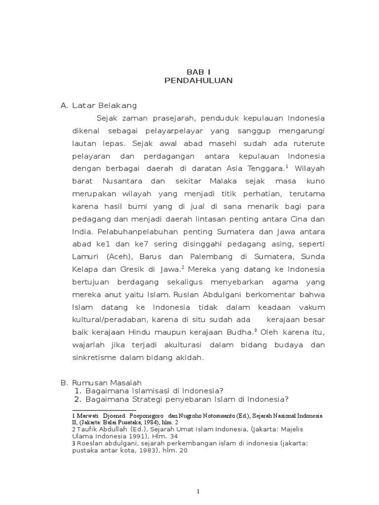 Makalah Tentang Sejarah Tradisi Islam Nusantara Seputar Sejarah