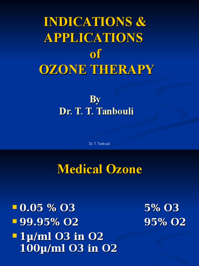 Ozone Therapy PDF Arthritis Injection (Medicine)