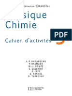 Corrigé Cahier Activité Troisième