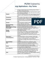 Lesson 1 3 Energy Applications - Key Terms