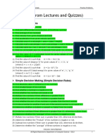 CS-1114 Programming Fundamentals Practice Problems