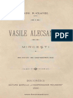 Auguste Clavel - Vasile Alecsandri