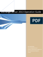 Exchange Server 2013 Operation GuideV3