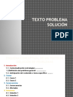 Texto Problema Solucion