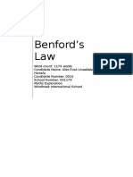 Alex Hawala - IB Math Exploration - Benford's Law