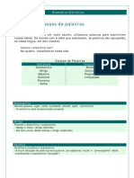 Português - Gramática Eletrônica 05 Classes de Palavras