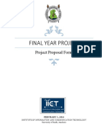 FYP Proposal Form 2016 v3
