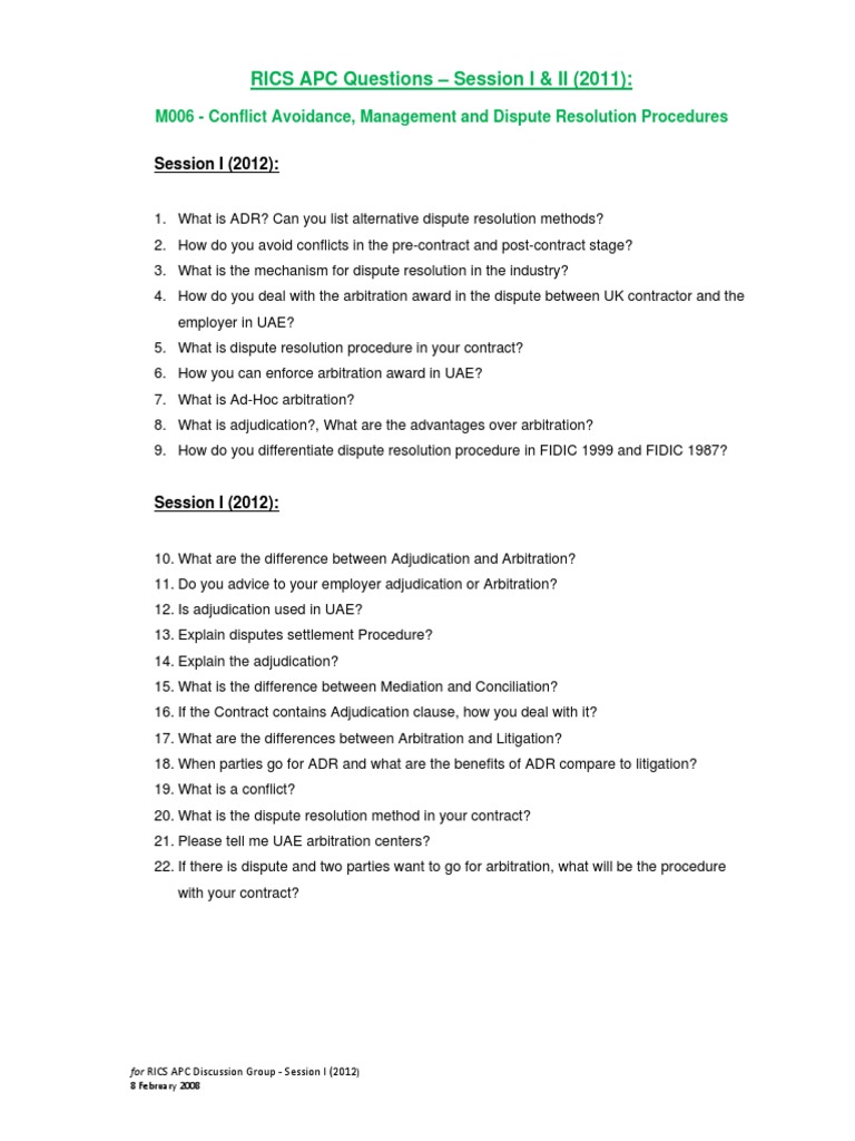 Rics case study candidate guide image