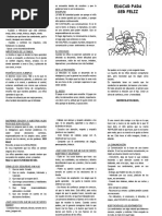 Triptico 4 - Educar Para Ser Feliz