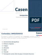 CASEN (2013) - Inmigrantes