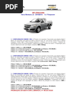 Tabela de preços Montana 2014