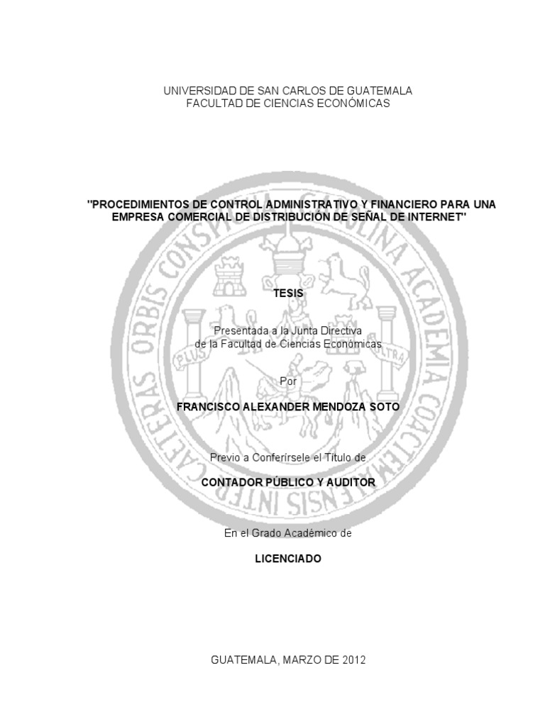 03 - 4034 Usac | PDF | Contabilidad | Estado financiero
