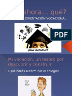 Orientación Vocacional