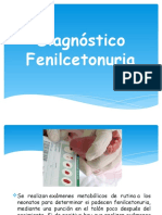 fenilcetonuria
