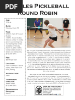 Doubles Pickleball Round Robin 031216 2
