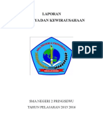 Laporan Prakarya Dan Kewirausahaan