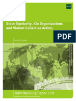 State Bipolarity, Kin Organizations and Violent Collective Action