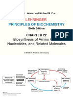 Lehninger LCA Ch22