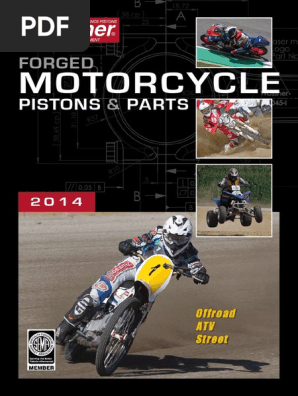 2014 Wossoner Motorcycle Pistons Catalog