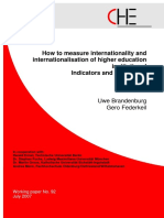 How to Measure Internationality