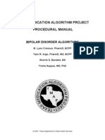 Texas Medication Algorithm Project