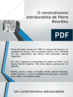 O construtivismo estruturalista de Pierre Bourdieu