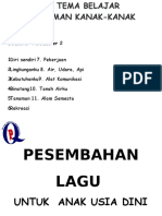 Pesembahan Lagu – Lagu Untuk Anak Usia Dini Kak Lia