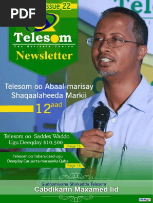 Telesom Newsletter Issue 22
