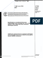 IEC 932 (1988) Additional Requirement for Enclosed Sw Gear