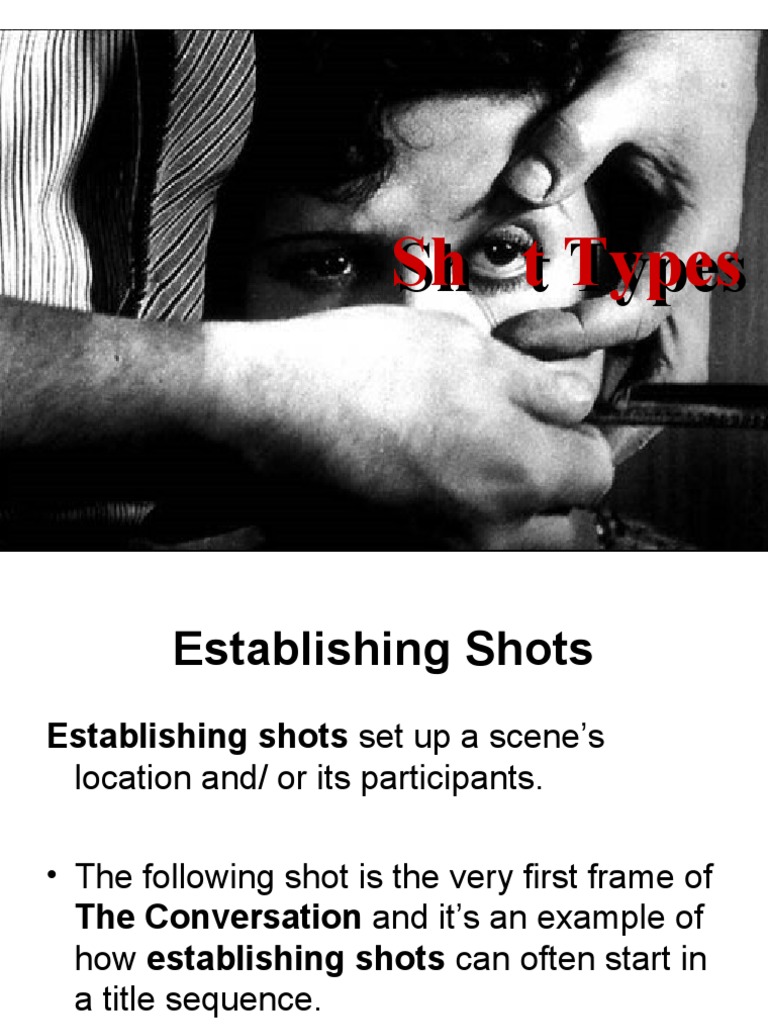 Shot Types | Download Free PDF | Close Up