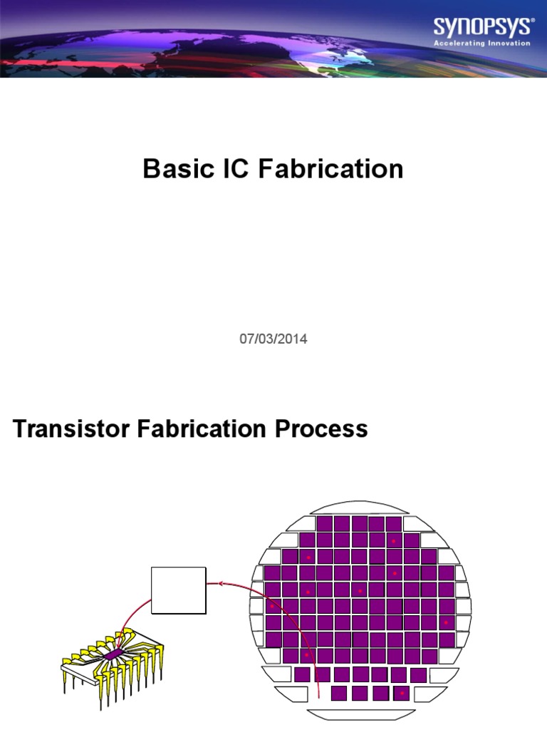 Basic IC Fabrication 1 Semiconductor Device Fabrication