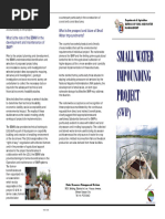 Small Water Impounding Project (SWIP)