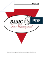 Basic Time Management - Kansas State University